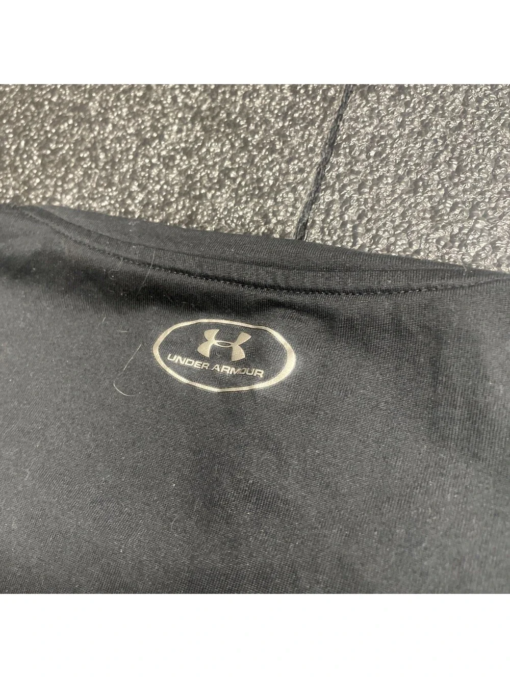 Under Armour HeatGear Long Sleeve Men's Black XL lightweight Thin Shirt